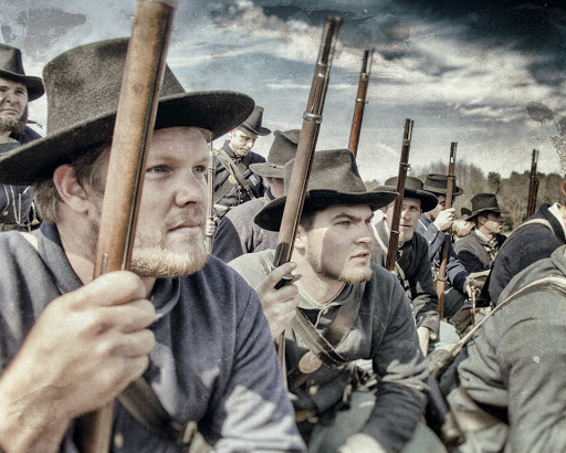 A couple more of my favorite shots from the 150th Bentonville Reenactment